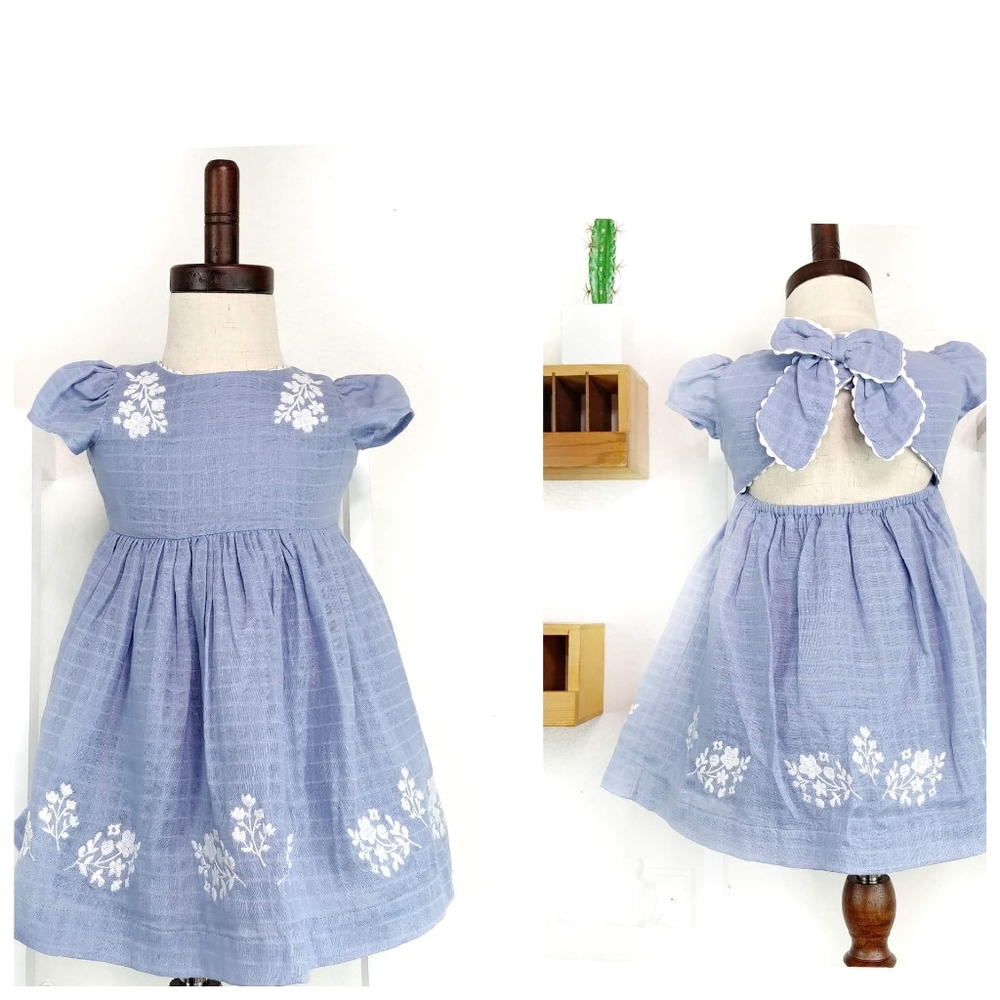 Artisan NY Embroidered Occasion Dress 12 Months